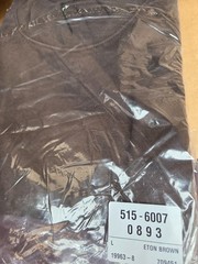 Hanes® – Brown XL EcoSmart® 50/50 Cotton/Poly T-Shirt – 5170