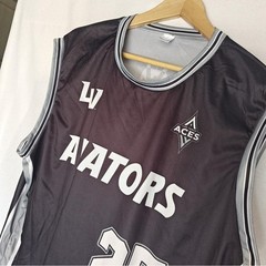 Aces Aviators Las Vegas Jersey Shirt Top XL MiLB X WNBA Stadium Night 2025