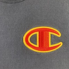 Champion Shirt Adult Large Black Embroidered Logo Sports Casual Outdoors SS Tee