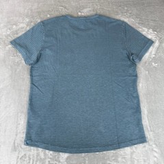 Marine Layer Heavy Slub Pocket Tee T-Shirt Mens Medium Orion Blue Stripe $54 NWT