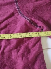 NWT Modern Culture Club 80’s Burgundy Short Sleeve Henley Size XL