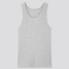 3 Pack Mens 100% Cotton Tank Top A-Shirt Wife Beater Undershirt Black Grey White
