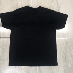 Vintage 90s Hanes HEAVYWEIGHT T-shirt – NOS Size Youth M Black Lot Of 2