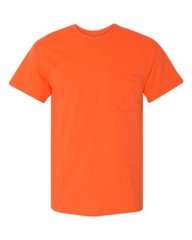 Gildan 5300 Men’s Heavy Cotton Pocket T-Shirt Plain Blank Casual Tee