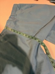 Vintage Veezo Streetwear Hip Hop Y2K Baby Blue Baggy Shirt & Pants Outfit SZ XL