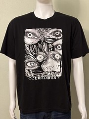 Anime Men Cotton Figure & Letter Graphic Tee – XL