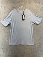 Kenneth Cole Medium Active Tech T-Shirt Sky Blue Stretch NWT