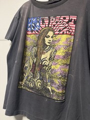 Vintage 1992 Red Hot Chili Peppers Frank Kozik T Shirt Black Size Large