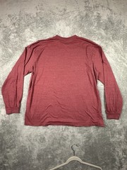 LOT OF 2 Jackson Hole Men’s 2XL Blue & Red LS Crewneck Shirts SEE DESCRIPTION