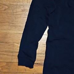Carhartt Men’s XL T-Shirt Navy Long Sleeve Crew Neck Loose Fit Logo K126