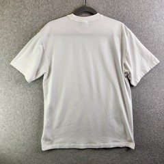 Gymshark Shirt Mens S White Essential Oversized Tee Muscle Gym Loose Fit