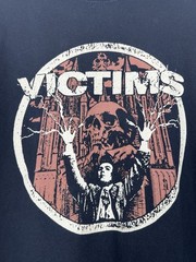 Vintage Victims Band T-Shirt Size L Deathwish Inc Hardcore Punk Anvil Tag
