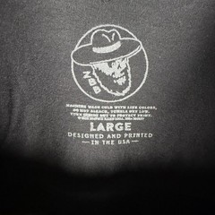 Zach Bryan Concert T Shirt Mens Large Black 2025 Tour Band Tee Music USA Made