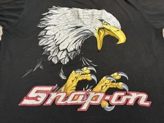 Vintage Authentic Snap-on Tools Eagle Shirt 1990s USA XL Single Stitch Best