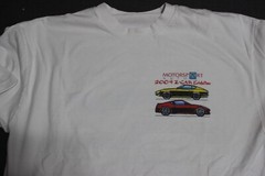 Motorsport Auto 2009 Z Car Exhibition White Shirt XL Hector Cademartori Graphic