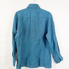 Scott Henry Teal Heather Button Up Shirt Size M Business Casual Preppy Collared