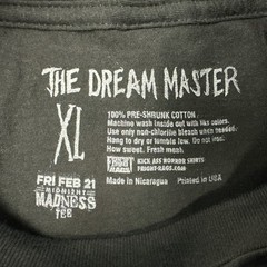 Fright Rags The Dream Master (Mens XL) – T-Shirt – Brand New – Midnight Madness
