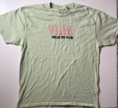 Volcom True To This Graphic T-Shirt Men’s Size Large Mint Green 100% Cotton 2023