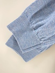 Other Brands Knit Sweater (Thin) S Wool BLU JOHN ASHFORD