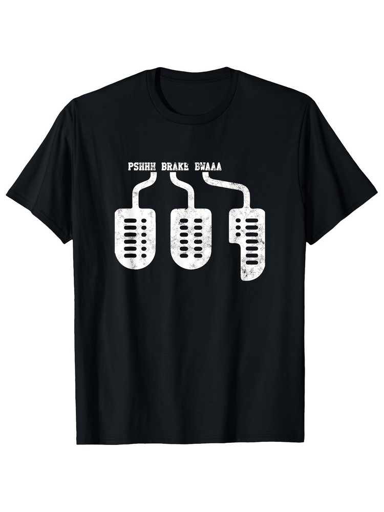 Men’s Manual Transmission Car Enthusiast T Shirt Automotive Mechanic Apparel w