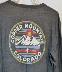 Copper Mountain T-Shirt Long Sleeve 38″ Chest Colorado Soft Blended fabric