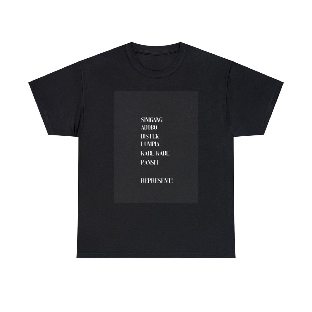 Filipino Food Represent Unisex Heavy Cotton Tee
