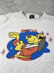 Vintage 90s Hong Kong Phooey Shirt XL Warner Brothers Hanna Barbera Cropped