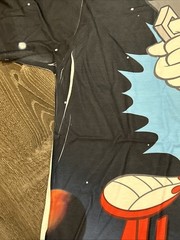 Marvin The Martian Disintegrate Sublimated T-Shirt Logo Vision Rare XXL