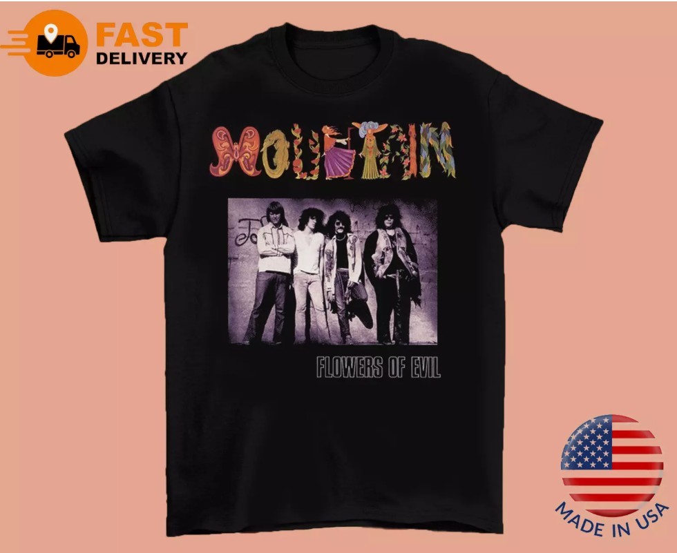 Merry Christmas Mountain Band Flowers Of Evil Collection S-5XL Tee C22.20