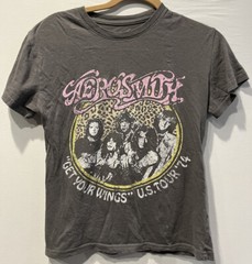 Aerosmith Get Your Wings Tour 1974 Shirt Small