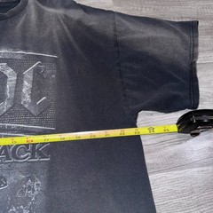 Vintage AC/DC Back in Black 1980 Concert Graphic T-Shirt