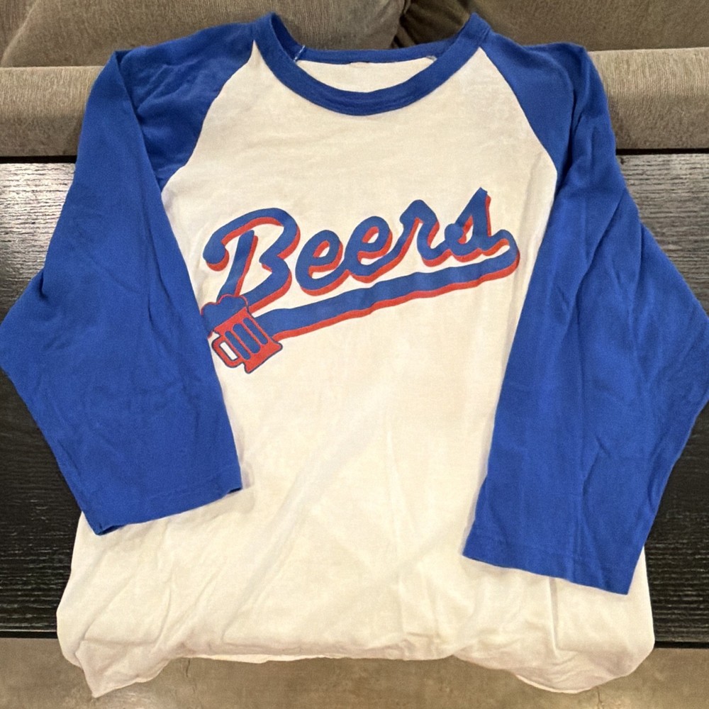 Men’s L Regular 3/4 T Shirt Reel Big Fish 241/Basketball Movie
