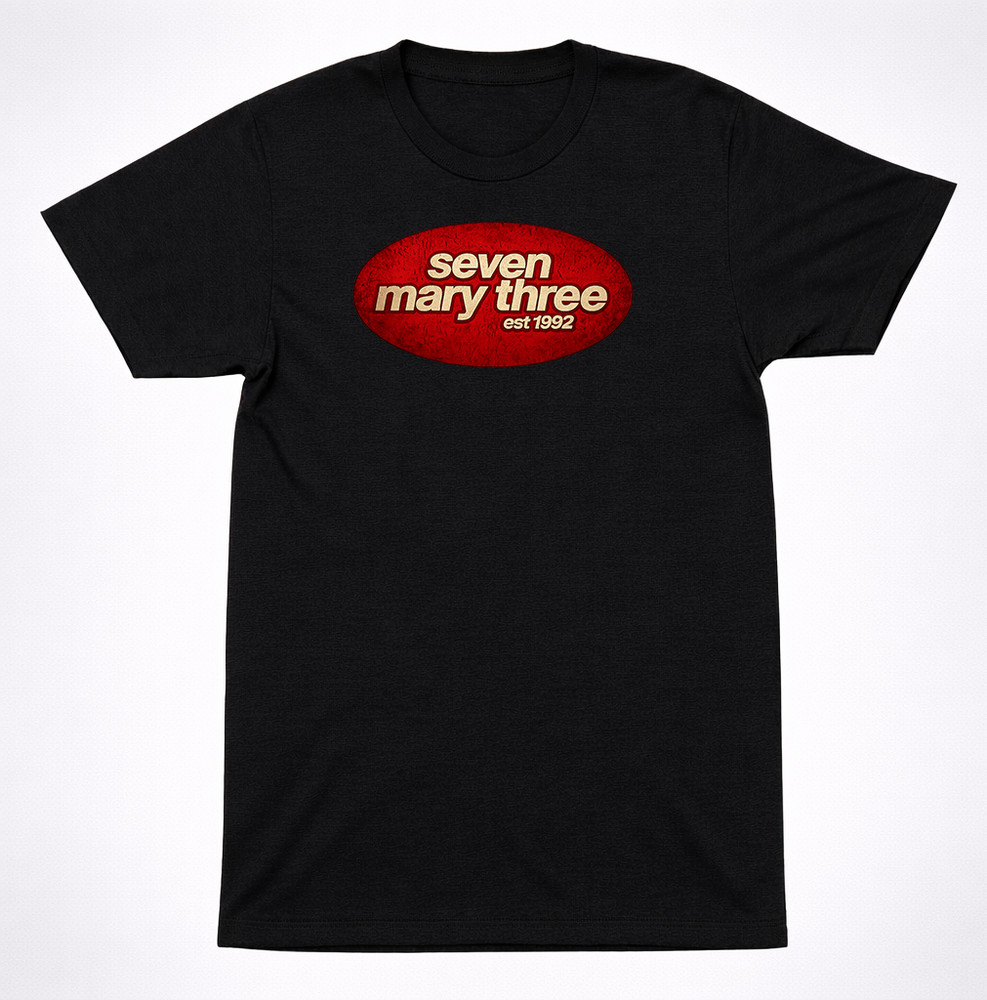 Seven Mary Three Est 1992 Logo Shirt 90s Post-Grunge Alternative Rock 7m3 Tee