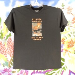Kilauea Volcano Mens TShirt XL Black Big Island HI Hawaii Lava Kona Marlin