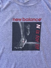 Vintage New Balance Shirt Size XL 90s N Is For Fit Finish Line Shoe Promo