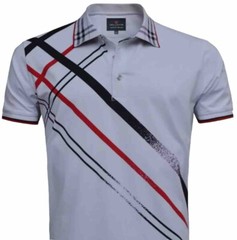 Men’s Luxurious Polo Shirt,Italian Style,Stretch S to 2XL…A17.A