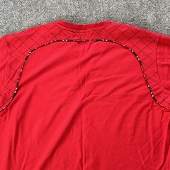 Coogi Shirt Men XXXL Red Plaid Patch Embroidered Vintage Y2K T-shirt Baggy 90’s