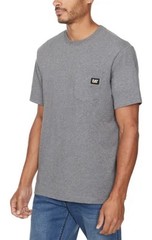 CAT Men’s Pocket Tee Lot of 3 Black, Green & Gray Pick Your Size NWT
