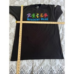 Grateful Dead Dancing Bears Short Sleeve Band Tee Size Large L Black