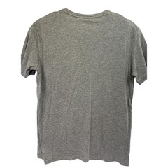 Lacoste Mens XXL Grey V-Neck Supima Cotton Underwear T-Shirt Logo Patch (O7)