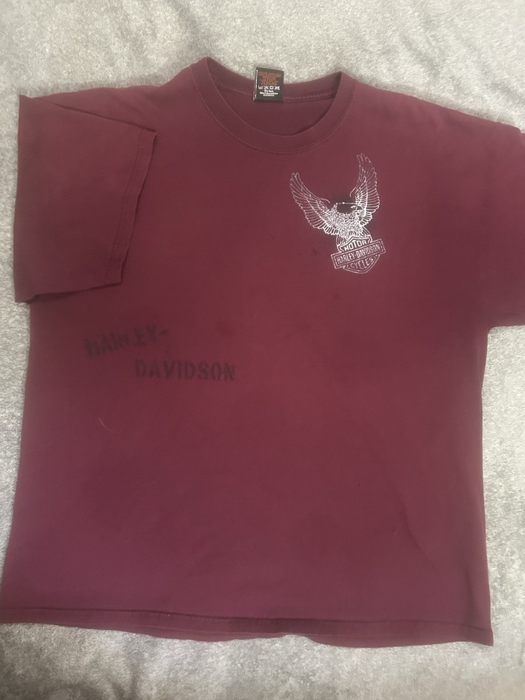 Vintage 2000’s harley davidson wyoming tee shirt size 2xl