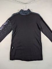 Vintage 90s Kombi Ski Turtleneck Shirt All Over Print AOP Skiers Longsleeve S