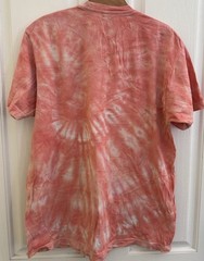 Happy Hour Stay Cool Hand Dyed Tie Die T Shirt Size L