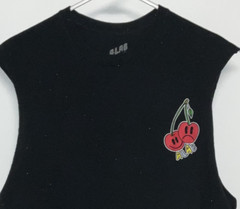 Alab Cuttoff Muscle Shirt Men’s Large Black