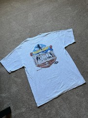 VTG ‘97 Rolling Stones Bridges to Babylon Local Crew Light Grey Tee