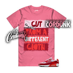 Air Max 90 Peony Light Crimson Team White Valentines Day 2026 T Shirt Match CUT