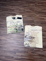 26SS Godspeed Tank program characters print Tee Mens shorts Sleeve T-shirt