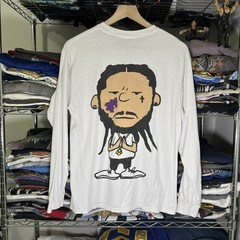 A$AP MOB TOO COZY TOUR 2017 T-Shirt Size M ASAP YAMS RIP rare Long Sleeve
