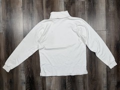 Vintage Polo Ralph Lauren Turtle Neck Size Large White Long Sleeve Pony Logo USA