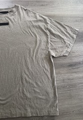 FEAR OF GOD FOG Essentials Oversized LOGO Appliqué HOMESTEAD Heather T-Shirt XXL